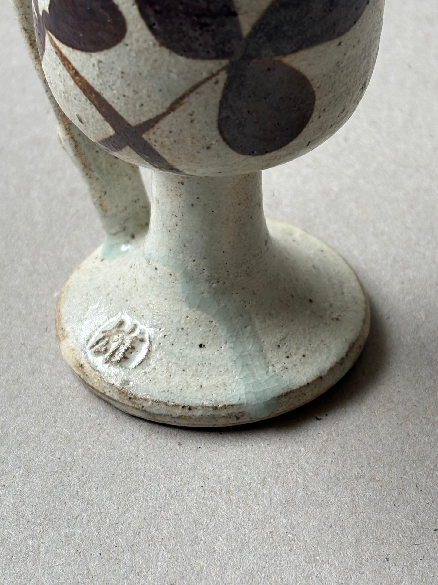 Buncheong Cheolhwa stem cup